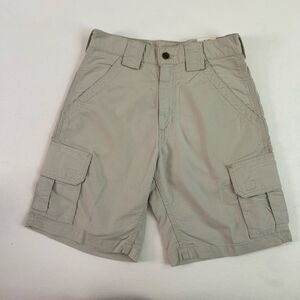 Carhartt Cargo Work Shorts Men’s 28 Khaki Beige Cotton Workwear Utility Pockets